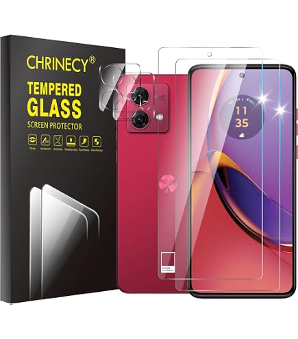 Panzer 2x Vetro Temperato 9H Per Motorola Moto G84 5G - Protezione Schermo Trasparente - Anti Graffio E Compatibile Con Impronta