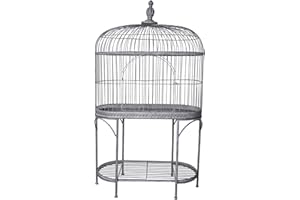 PALAZZO INT Regał ogrodowy, woliera, regał na kwiaty, antyczny regał na rośliny, regał stojący Shabby dekoracja ogrodowa 173 cm aja287 Palazzo ekskluzywny