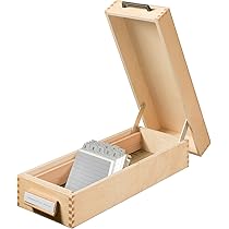 HAN 1006-0 - Karteitrog A6 quer, für 1.500 Karten, Metallboden/Stütze