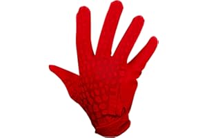 We Ball Sports Hypr-Grip Fußballhandschuhe für Herren, klebrige Silikon-Handflächen-Empfänger-Handschuhe