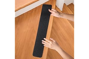 PETSTIBLE Stair Treads Mats Modern Set Of 15 4 * 24in Large Felt Self-Adhesive Stair Mats