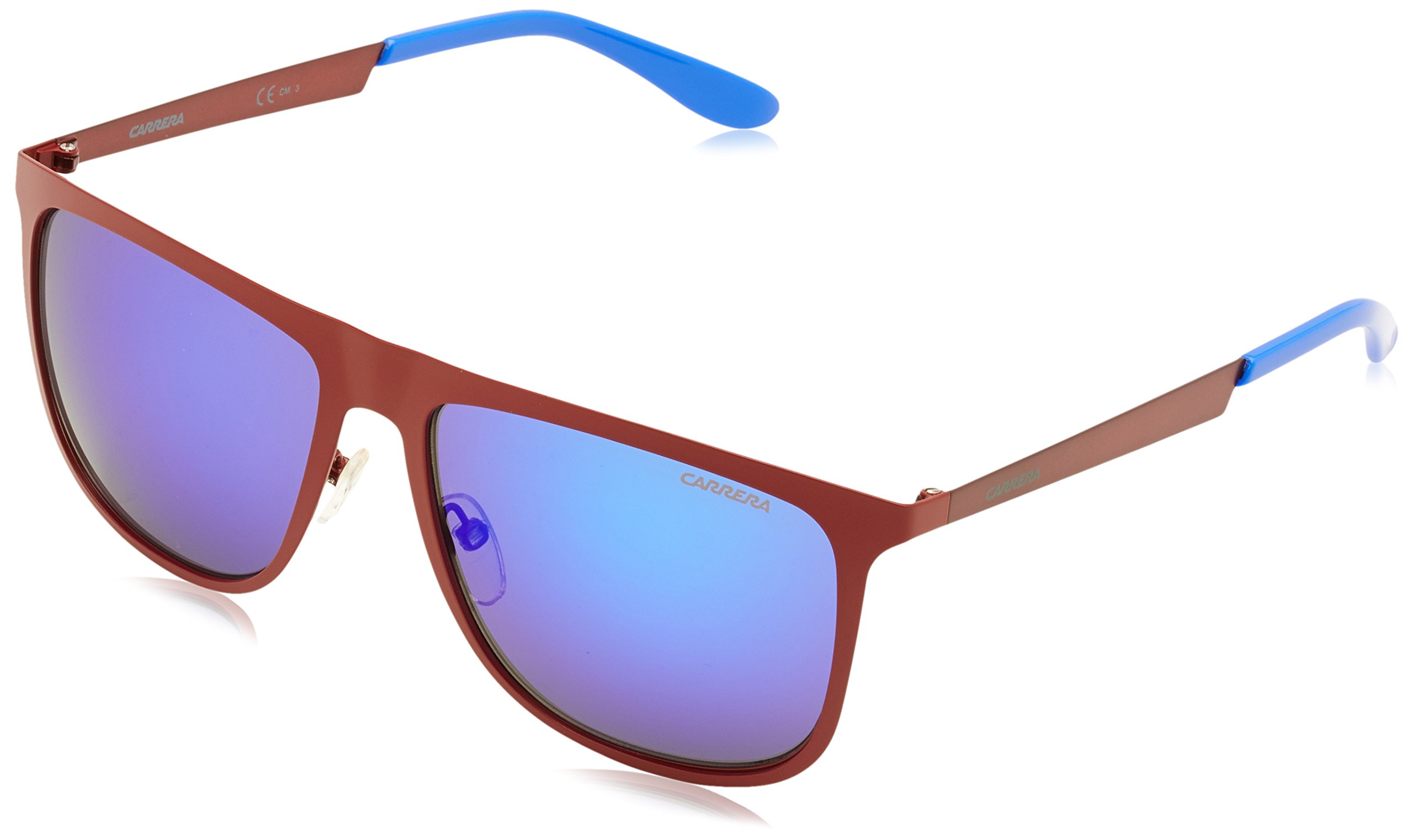 Carrera-5020S-Z0-OIH-Gafas-de-Sol-para-Hombre-Rojo-Matte-BurgundyML-Blue-58