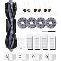 Kit Accessoires Pour Robot Aspirateur ECOVACS DEEBOT MINI - 3 Serpillères, 2 Sacs Poussière, 4 Brosses Latérales