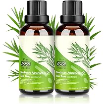 Olio Di Tea Tree Puro Bio 50ml - Antiacne, Antifungino, Per Aromaterapia E Cura Della Pelle