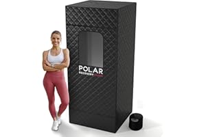 Polar Recovery Award-Winning 2.0 Sauna (6FT) – Elite Portable Steam Sauna Pod for Athletes & Home Recovery | Premium UK-Backed Aftercare