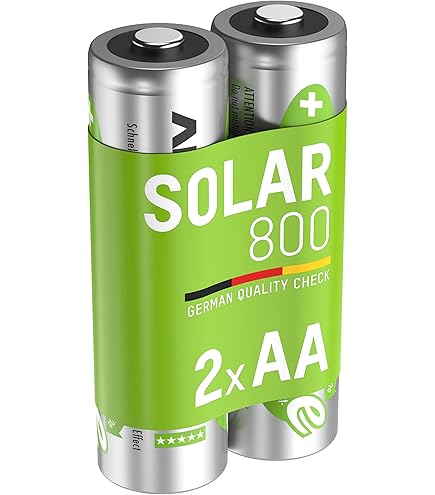 12x Für Varta Recharge Accu Solar AA 800 MAH Wiederaufladbarer