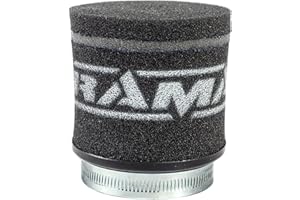 Ramair Filters MR-008 Motorcycle Pod Air Filter, Black, 55 mm