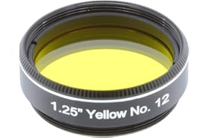 Explore Scientific Filter 1.25 Inch Yellow No. 12 for Telescopes 0310267