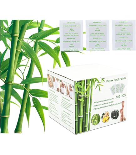 Cerotti Detox Piedi Eliina Tossine - Con Sale Rosa Dell'Hialaya E