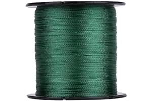 Gloglow tressée Ligne de pêche 1PC 300 m PE tressé 4 brins Super Strong Pêche lignes Multi-filament Poisson Corde Cordon Vert