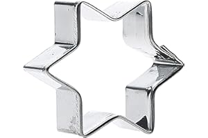 Emporte Pièce Patisserie pour Biscuits - en Forme d'Étoile - Moule à Biscuits pour des Cookies Originaux - Pour un Anniversaire ou un Noël Uniques - 8 cm - GastroMax