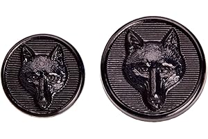 Equetech Fox Head Button Set