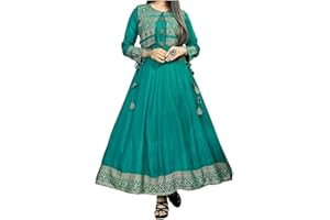 Blessfull Healing Women Self Design Anarkali Rayon Kurti