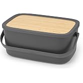 Brabantia Ekmek Saklama Kutusu Nic Dark Grey 128264