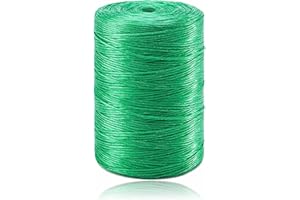 D.A.Y. REPUBLIC 200M Strong Reusable GARDEN TWINE Horticultural Utility Polypropylene String Rope for Supporting Plants, Wrapping and Gardening, Tying Down Covers etc Weatherproof Multiple Use Line Tie (1 Pack)