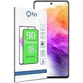KZY İletişim Samsung Galaxy A73 ile uyumlu Tam Kaplayan Seramik Nano Esnek Ekran Koruyucu Cam