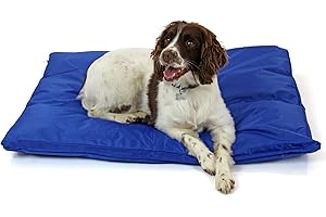 Easipet Waterproof Dog Bed Cover, Blue, Large 90 x 70 x 10 cm, Oxford Polyester Pet Mattress