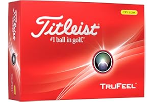 Titleist TruFeel - Palline da golf, confezione da 12