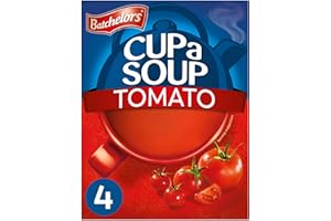 Batchelors Cup a Soup Tomato Instant Soup, 4 Sachets Per 93 g (Pack of 1)