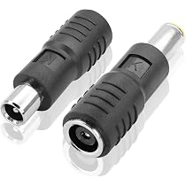 PNGKNYOCN DC-Netzsteckeradapter – 4er-Set, 8mm Auf 5,5x2,1mm & Umgekehrt, Für Solarpanel & Powerstation