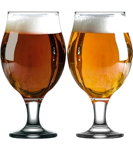 Lot 48 Verres à Bière 28cl - Verre Trempé Résistant - Empilable Recyclable