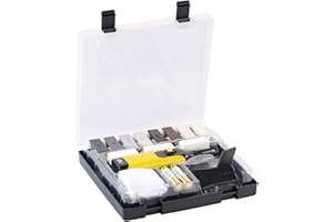 AGT Vinyl Reparaturset: Reparatur-Set WRS-11.pvl für Kunststoff-Oberflächen (Vinyl Reparatur, Linoleum Reparaturset, Loch Kunststofffenster reparieren)