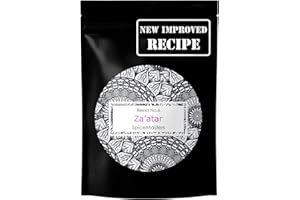 SPICEMASTERS.CO.UK Za'atar Spice Mix Superior Mélange Premium mélangé à la main par Spice Masters - Repas faciles rapidement