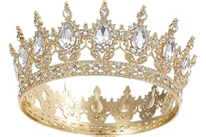 PDIRAT Crown for cake, wedding decoration, crown, for weddings, engagements and special occasions, pageants, birthday party, shiny crown decoration that can be used on cakes