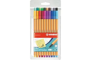 ‎STABILO STABILO - Fineliner - point 88-20er Pack