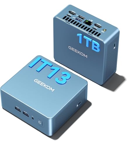GEEKOM Mini PC Mini IT12, 12th Gen Intel i7-12650H NUC12 Mini