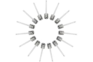 Mobi Lock Pompe ad Aria per gonfiare palloni in Modo Facile e Veloce - Aghi per Pompe e Set di Pompe a Doppia Azione