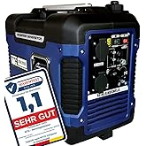 Inverter Stromerzeuger GNR.2050 | leise nur 59 dB(A) | 4l Tankvolumen l 4-Takt Motor l Benzin l mit Tragegriff l Ölsensor & E