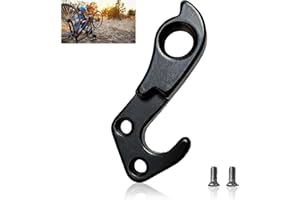 HARY Rear Derailleur Hanger, 322175 Black Gear Hanger, Compatible with Trek Includes 2 Derailleur Hanger Screws, Aluminum Alloy Bicycle Rear Derailleur Hanger