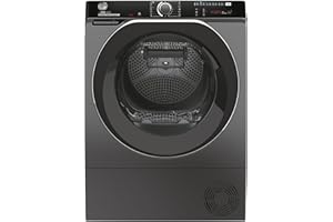 Hoover H-DRY500 NDPEH9A3TCBERXSS Wärmepumpentrockner I 9kg I Smarte Bedienung I AquaVision I Symbolblende
