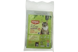 TYROL 5 SACS LITIERE FOND CARTONNE 44X30CM