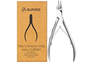 ASIPRO Tagliaunghie Professionale Tronchesino Unghie Piedi, Taglia Unghie per Piedi, Tronchesina Unghie Piedi Professionale, Tronchese Unghie Piedi in Acciaio Inossidabile Tagliaunghie Piedi