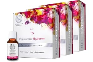 ‎DR. NIEDERMAIER Dr. Niedermaier Regulatpro® Hyaluron I Beauty Drink mit Hyaluronsäure, Vitamin C, Vitamin D, Biotin, Zink und Kupfer I Anti-Aging I Hyaluron zum Trinken I 60x 20ml (3er Pack)