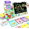 AM ANNA Talking Flash Cards, 2 in-1 LCD Writing Tablet with 224 Words, Erasable Reusable Toddlers Montessori Learning Toys,Sensory Autism Speech Therapy for 2+ Years Old