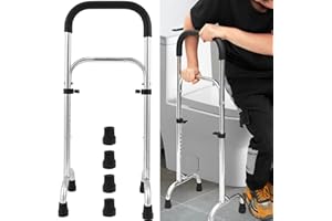 DEUSON Aufstehhilfe,Stand Assist Höhenverstellbar 74-90 cm Belastbar 200 kg,Aufstehhilfe Senioren mit 8 Rutschfesten Füßen,Aufstehhilfen,Stehhilfe,Perfekte Lösung für mehr Komfort und Sicherheit im Allta