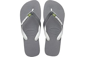 Havaianas - Brasil Mix, Chanclas Cómodas, Duraderas y Ligeras, con Suela Antideslizante, Adultos Unisex