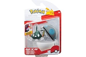 POKEMON Clip N Go Trubbish & Heavy Ball Seria 15, figurka