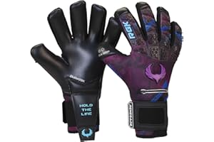 ‎RENEGADE GK Renegade GK Limitierte Auflage Rogue-Torwarthandschuhe Fingerschutz (Größen 6-11, Level 4+) 4+3MM Giga Grip | Nur 1500 für jeden Stil hergestellt | Torwarthandschuhe Herren, Erwachsene, Jungen, Kinder