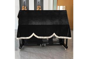 REMAGIC Piano Keyboards Cover, Upright Piano Keyboard Velvet Dust Cover 88 Keys, General Use Organ Music Key board Dirt Proof protective, Electric/Electronic Keyboard Dust Guard, Protective Keyboard