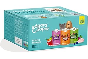 EDGARD & COOPER Edgard Cooper Comida Humeda perros, Adultos, (Pollo/Pavo, Cornero/Ternera, Venado/Pato Fresco 6 x 400g), Alimento húmedo natural sin cereales, carne fresca, sin azúcares añadidos, proteína de calidad
