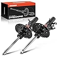 Frankberg 2x Shock Absorber Front Left Right Compatible with Qashqai II J11 1.2L-2.0L SUV 2013-2024 Kadjar HA HL 1.2L-1.8L SUV 2015-2024 Replace# 543034EA3A