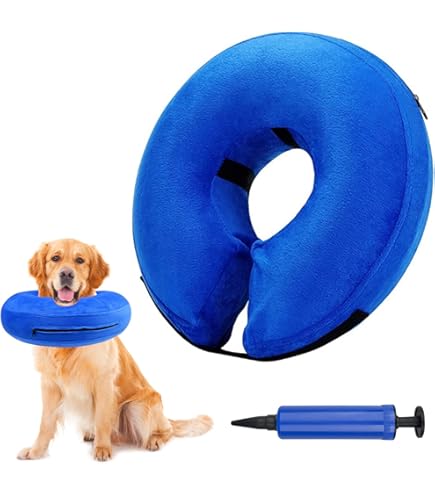 Collerette Gonflable Chat Collier Médical Pour Chat - Confortable Et Réglable, Protection Post-opératoire Colerette Chat Anti Lechage