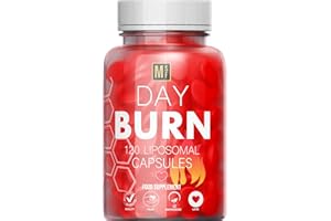 METASUPERFOODS Day Burn 120 Liposomal Capsules for Women and Men 60 Days Supply | Vegan | High Strength, Size Management | 50% More Capsules Than Other Brands