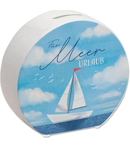 Anker-Spardose Aus Holz – Maritime Schatztruhe Mit Seil, Ca. 10x10x8 Cm, Ideal Für Münzensammler & Seefans