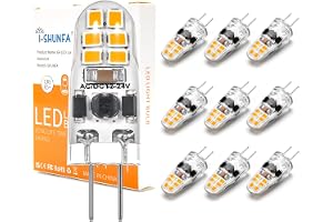 G4 LED Lampor 1,2 W Dimbar AC/DC 12–24 V Varmvit 3000 K Mini-LED-Glödlampa Ersättning 10 W–15 W G4 Halogenlampa För Kök, Köks