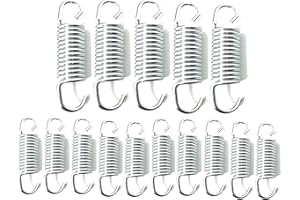 BEITESI Molla Elastica per Trampolino Molla Sostitutiva per Molla Accessori per Trampolino Mini Primavera del Trampolino 87mm/3.4″
